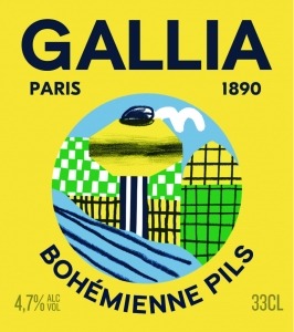 Logo de la Gallia Bohémienne Pils